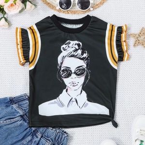 Modern A Hepburn Retro Kids T-shirt